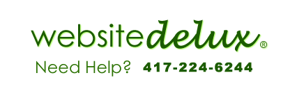 websitedelux.com green logo