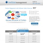 Twitter Management Design